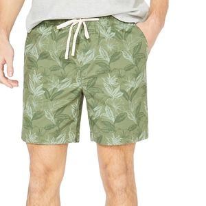 Nautica Mens Shorts Green Size 2XL Board Classic-Fit Floral Print